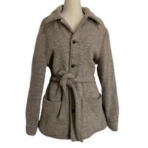 60s Vintage Woolrich Boyfriend Cardigan | Size Large